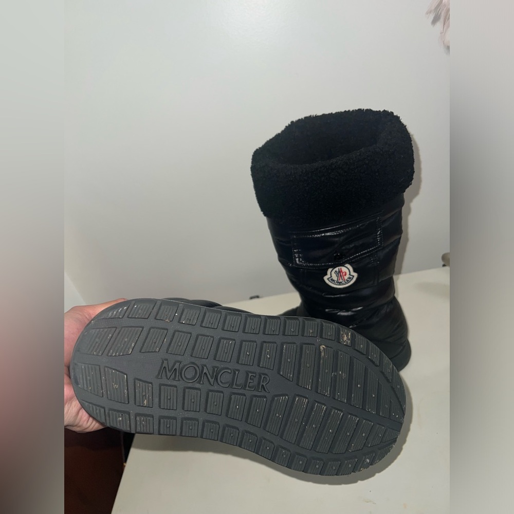 Gaia fleece-trimmed quilted shell boots - Picture 2 of 6